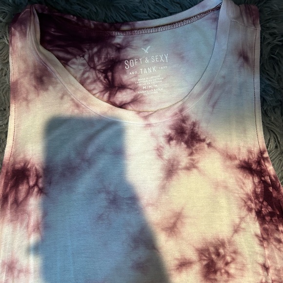 American Eagle Outfitters Tops - American Eagle Tye Dye Tank